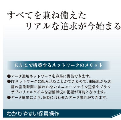 KA－Σシリーズ券売機販売・修理の大阪オートマティック・サービス